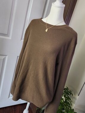 Women’s Banana Republic Lightweight Longsleeve Knit Sweater - Brown